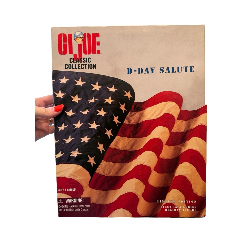GI Joe Classic Collection DDay Salute 1997 Limited Edition 12" Figure Kenner NIB - Picture 2 of 5
